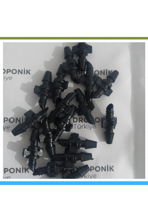 Topraksız Tarım Mikro Sulama 7mm spagetti hortum nipeli