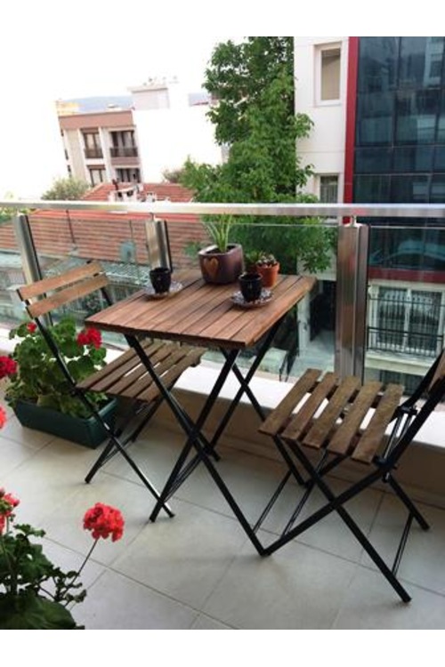Bistro Masa Sandalye Takımı Bahçe Ve Balkon Takımı 2
