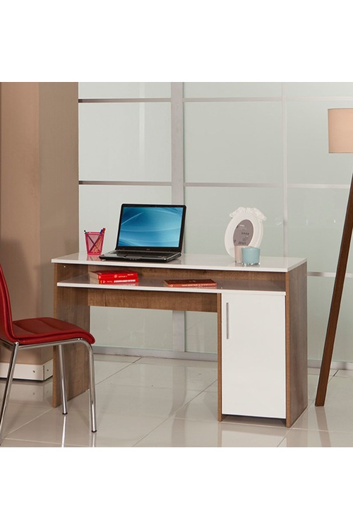 Mobetto Florida Çalışma Bilgisayar Masası Sümela Beyaz Fiyatları ve