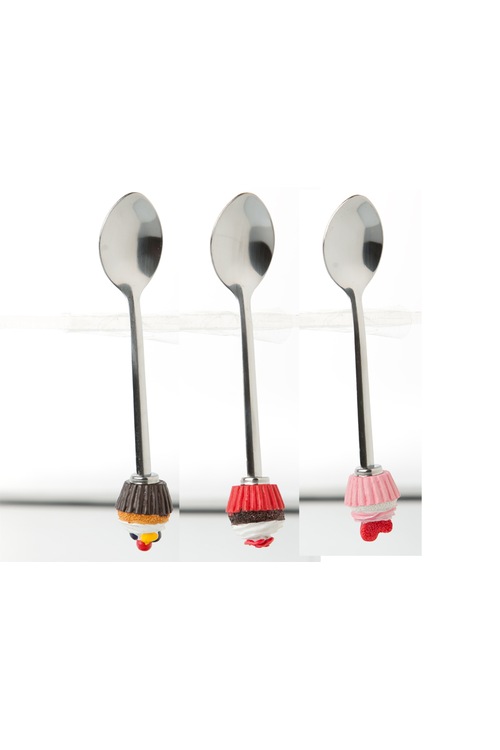 BİEV | 6´LI ÇAY KAŞIĞI CUPCAKE SERİSİ