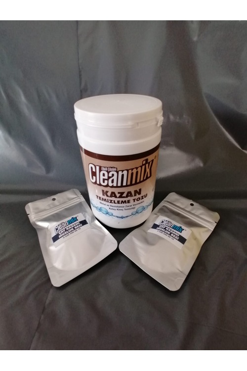 Cleanmix Kazan Kireç Temizleme Tozu 1 kg Ve Musluk Bezi 20'li