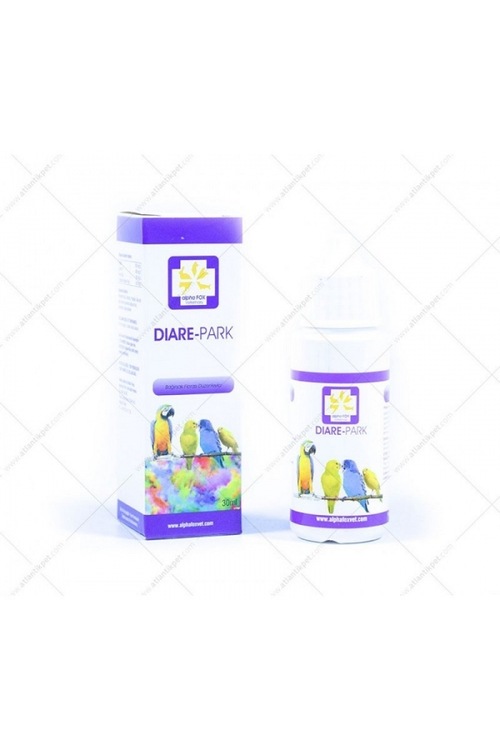 Alpha Fox Diare Park Kuşlar için İshal Giderici 30 ML