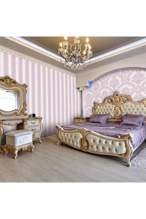 Decowall Royal Port Pembe Çizgili Duvar Kağıdı 880202 Fiyatları ve