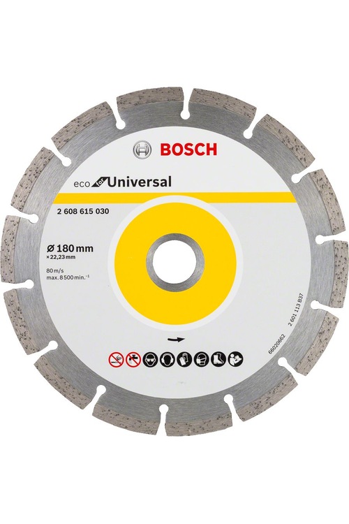 BOSCH ECO UNİVERSAL 180 MM ELMAS TESTERE (2 608 615 030 )