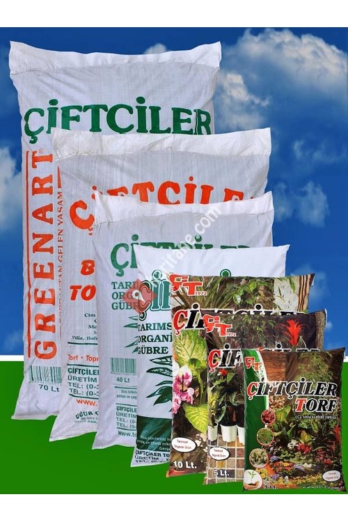 Çiçek Toprağı Sebze Toprağı Torf Ve Gübre karışımlı 70 lt