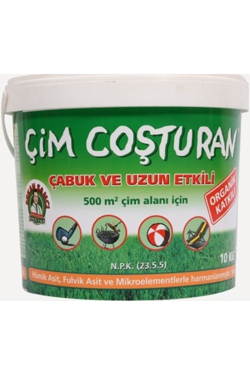 ÇİM COŞTURAN GÜBRE 10 Kg Fiyatları ve Özellikleri ÇİM COŞTURAN GÜBRE 10 Kg Fiyatları ve Özellikleri