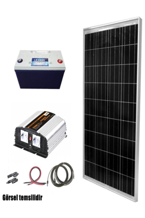 BGMZ 0.5 kW 500 watt Yayla Bağ Evi Güneş Paneli Solar Hazır Paket