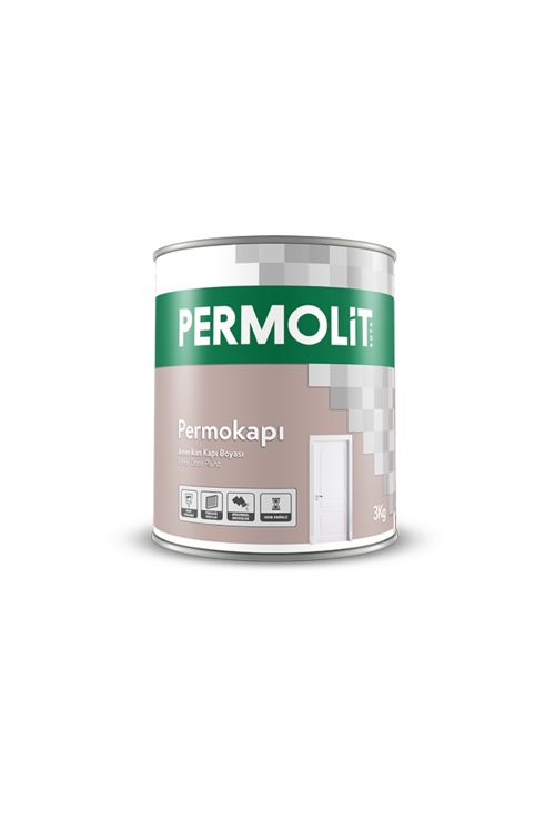 Permolit Permokapı Amerikan Kapı Boyası 2.5 lt(Renk Seçiniz)