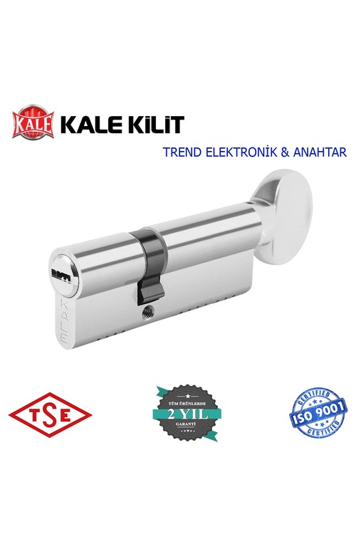 KALE KİLİT 5 ANAHTARLI BİLYALI BAREL MANDALLI (30+10+45 85 MM)