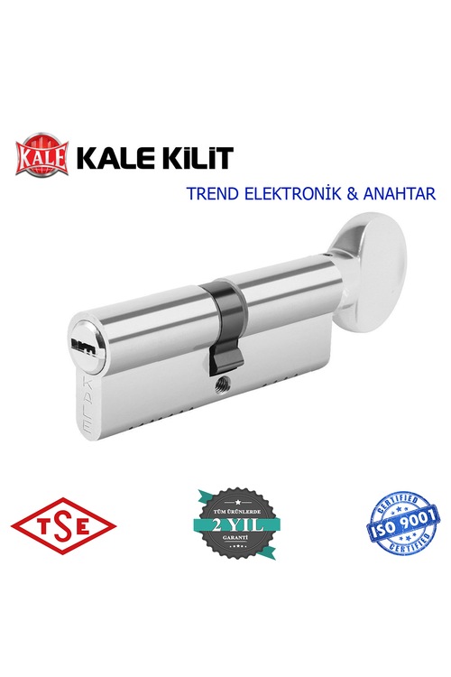 KALE KİLİT 5 ANAHTARLI BİLYALI BAREL MANDALLI (40+10+40 90 MM)