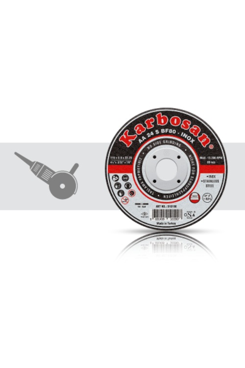 Karbosan İnox Metal Kesici İnce Taş 115-180 mm kesici