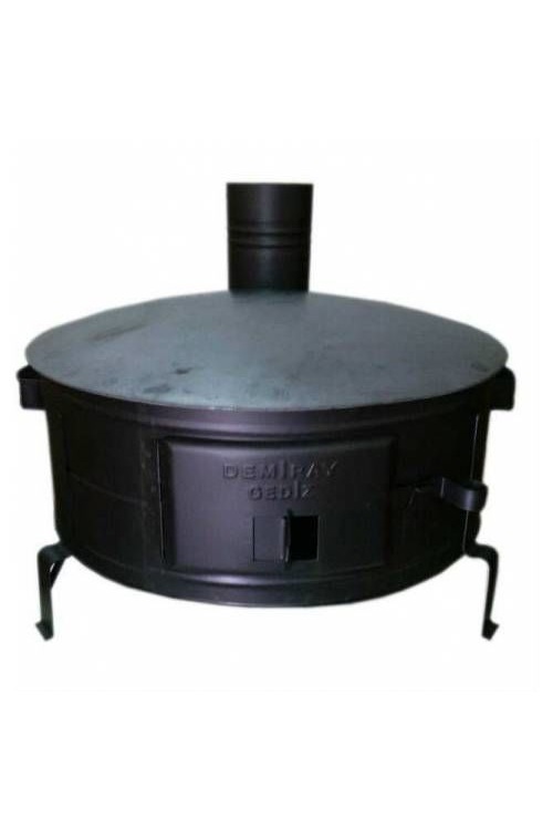 DEMİRAY YANMAZ BOYALI BÜYÜK BOY YUFKA SOBASI(ÇIKARTILABİLİR SAÇ