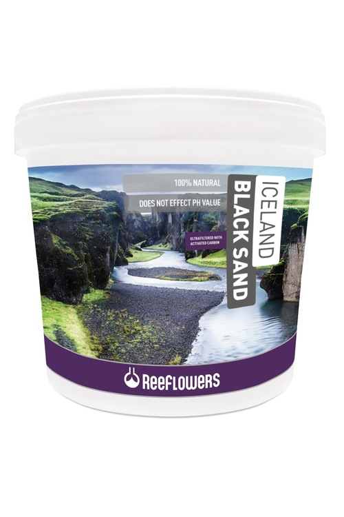 ReeFlowers Iceland Black Sand Akvaryum Kumu 25 Kg 1-2mm