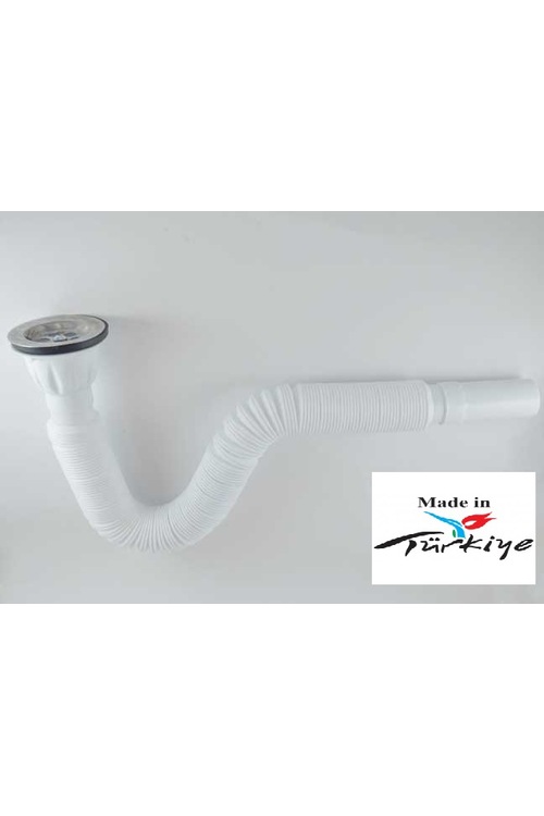Körüklü Lavabo Sifonu - Lavabo Gider Borusu HORTUM