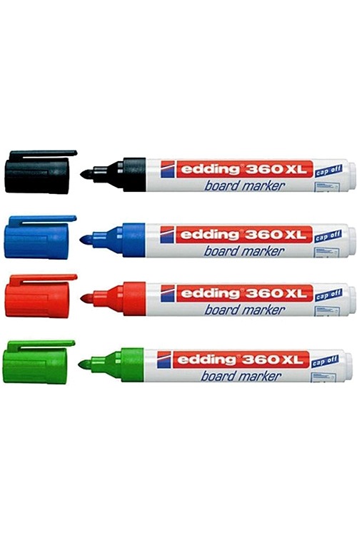 Edding 360 XL Board Marker Beyaz Yazı Tahta Kalemi
