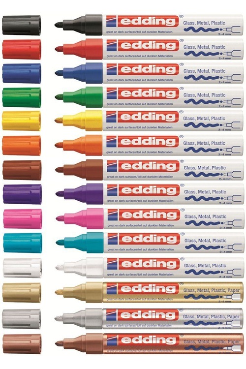 EDDİNG 750 PAİNT MARKER (E750) 14 FARKLI RENK SEÇENEĞİ Fiyatları ve