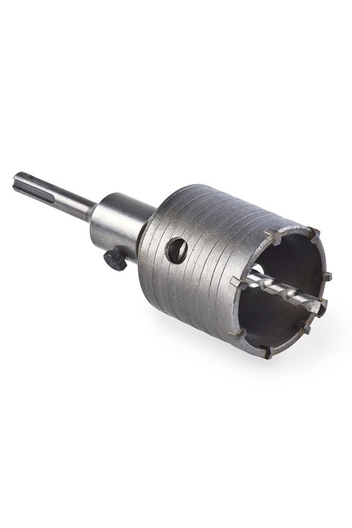 Todrill SDS Plus Adaptörlü Duvar Beton Delme Buat Açma Panç 80 mm Todrill SDS Plus Adaptörlü Duvar Beton Delme Buat Açma Panç 80 mm