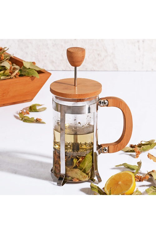 BAMBU 350 ML BİTKİ ÇAYI FİLTRE KAHVE DEMLEME FRENCH PRESS Fiyatları ve