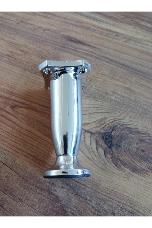 Ayarlı dolap ayağı plastik krom 10 cm Fiyatları ve Özellikleri