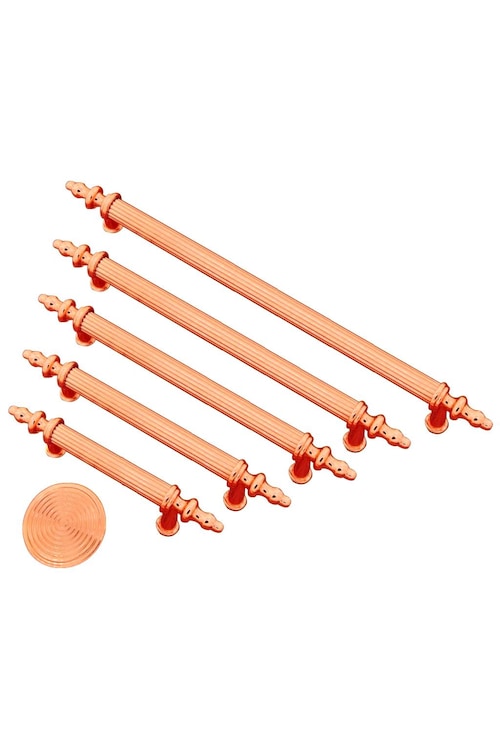 Metax Kumru Kulp ROSE ALTIN Bakır Çekmece Dolap Mobilya Kulpu Fiyatları