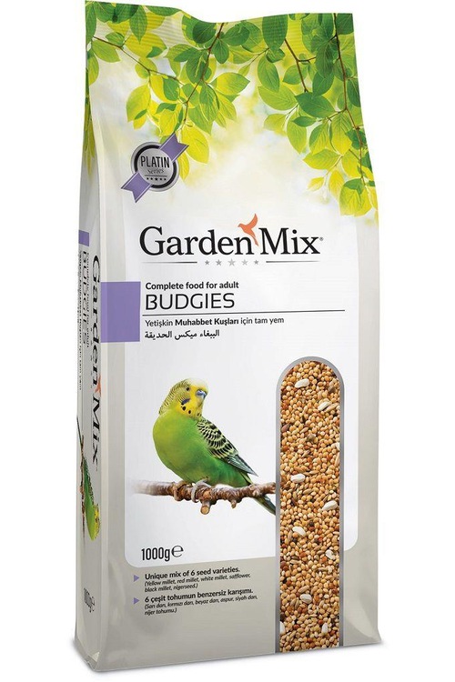 Gardenmix Platin Ballı Muhabbet Kuşu Yemi 1 Kg
