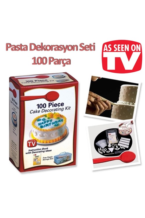 Pasta Süsleme Seti 100 Parça Pastacı Dekorasyon Seti Takımı Fiyatları