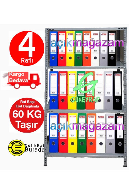 31x93 43x93 4 KATLI GALVANİZ ÜZERİ FIRIN BOYA ÇELİK RAF Fiyatları
