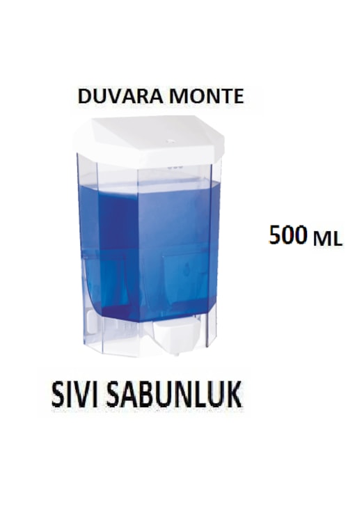 DUVAR MONTE ŞAMPUAN VE SIVI SABUN MAKİNESİ 500 ML SABUNLUK Fiyatları ve