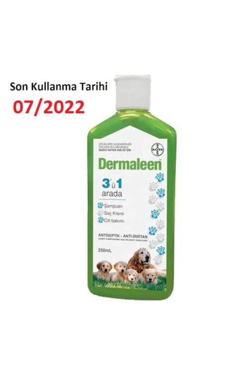 Bayer Dermaleen Kaşıntı ve Tahriş Önleyici Köpek Şampuanı 250 ML