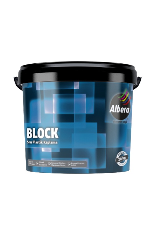 ALBERA BLOCK Sıvı Plastik Kaplama 3 Kg