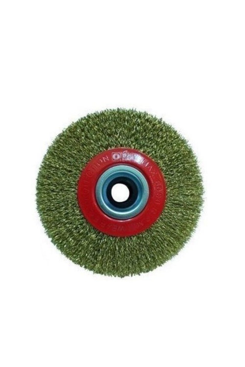 Hawk 10105 Daire Fırça Sarı Telli 150X25 mm
