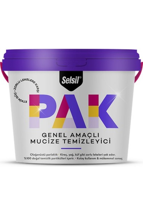Selsil Pak Genel Amaçlı Mucize Temizleyici 500 G
