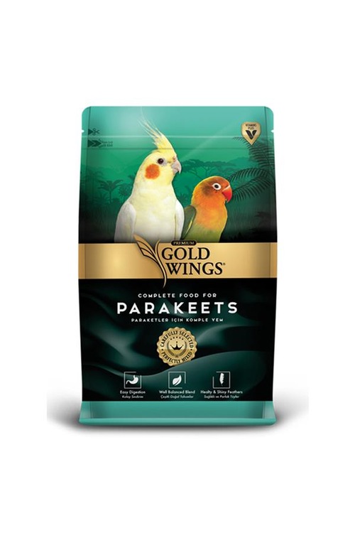 Gold Wings Premium Paraket Yemi 1 KG