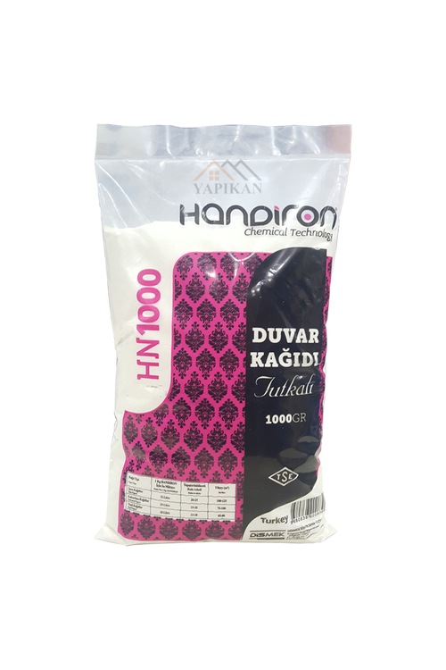 Handiron Duvar Kağıdı Yapıştırıcısı Tutkalı Kağıt Tutkalı 1000 Gr Handiron Duvar Kağıdı Yapıştırıcısı Tutkalı Kağıt Tutkalı 1000 Gr