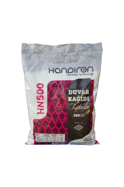Handiron Duvar Kağıdı Yapıştırıcısı Tutkalı Kağıt Tutkalı 500 Gr Handiron Duvar Kağıdı Yapıştırıcısı Tutkalı Kağıt Tutkalı 500 Gr