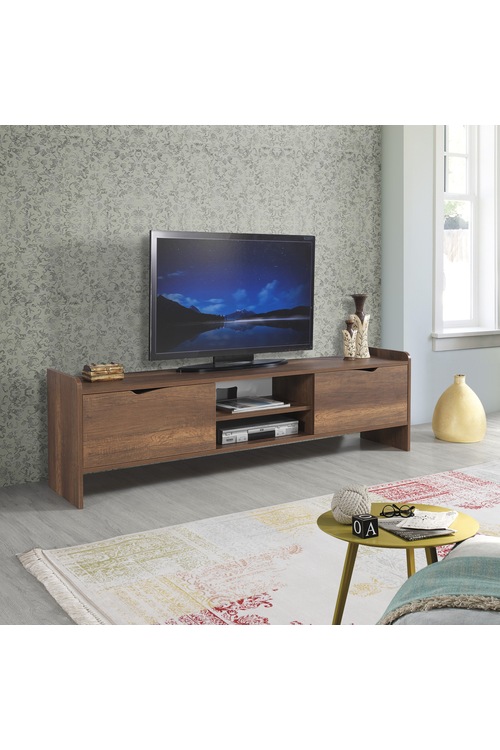 Doktor Mobilya Tarçın 180 cm Tv Sehpası Tv Ünitesi Ceviz