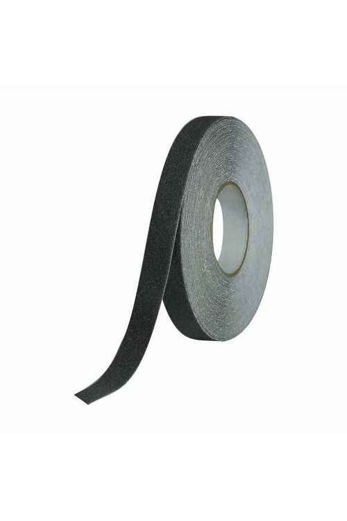 SİYAH MERDİVEN VE ZEMİN KAYDIRMAZ KAYMAZ BANT 25mm x 25mt