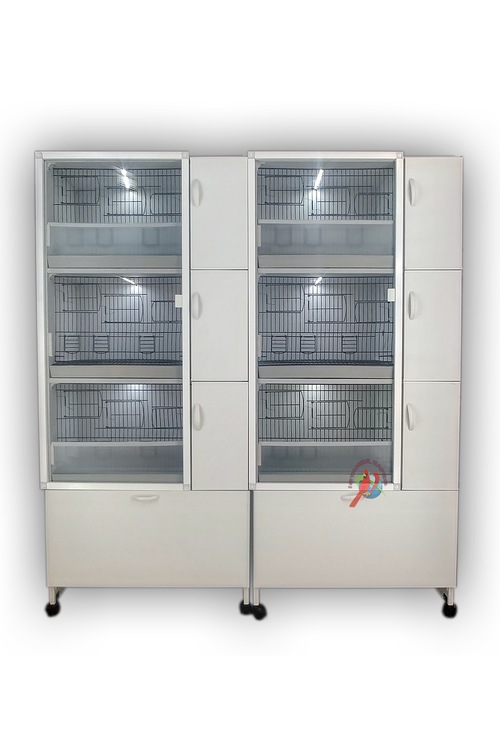 Model 6DY-YY -YANDAN YUVALIKLI - PVC KAFES MUHABBET ÜRETİM KAFESİ
