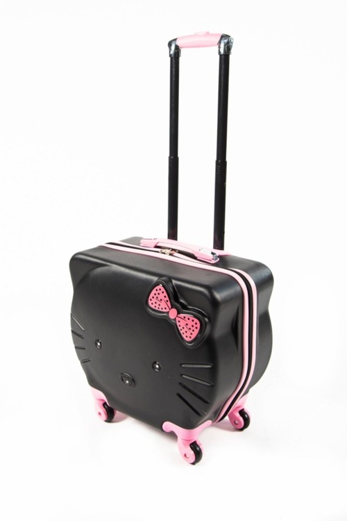 Laguna Hello Kitty Siyah Çocuk Valizi