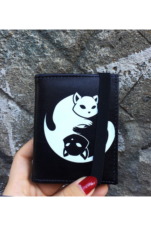 Cats Ying Yang Lastikli Kartlık