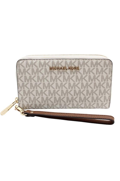 Michael Kors 18*11*3cm Jet Set Vanilla Large Kadın Cüzdanı