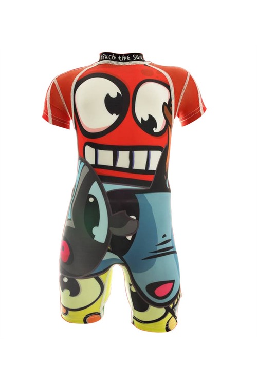 4BB2 BALIK UV+ YÜZME KIYAFETİ BEBEK ÇOCUK MAYO