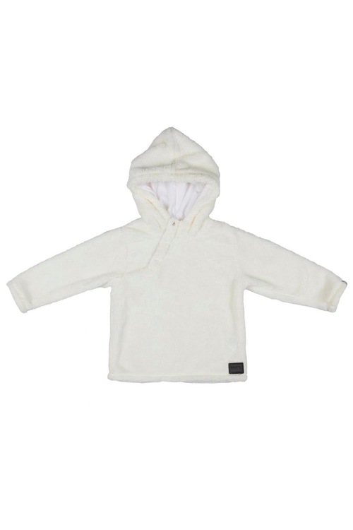 Bebepan Rock Erkek Çocuk Pelüş Sweatshirt Beyaz