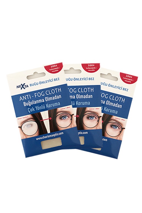 NEXTA BUĞU ÖNLEYİCİ GÖZLÜK BEZİ 3 Lİ PAKET