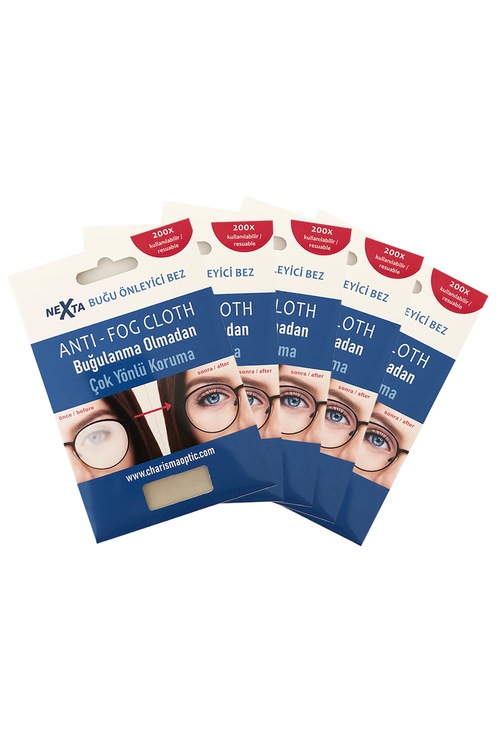 NEXTA BUĞU ÖNLEYİCİ GÖZLÜK BEZİ 5 Lİ PAKET
