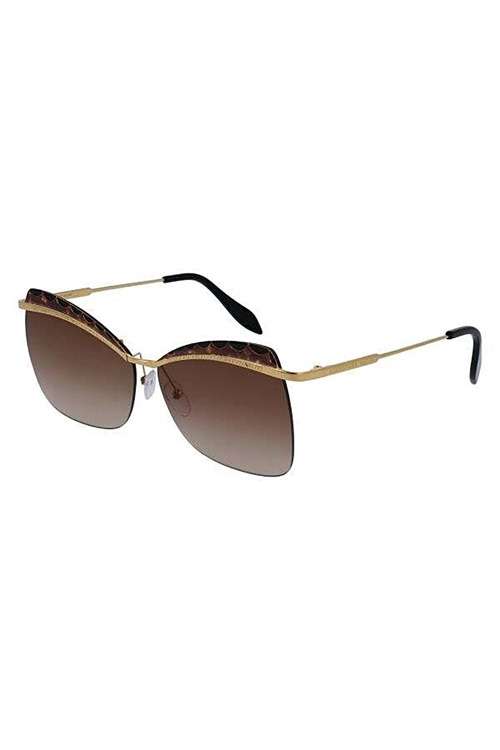 AM0059S 008 60 13 ALEXANDER MCQUEEN KADIN GÜNEŞ GÖZLÜĞÜ