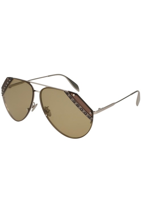 AM0117S 004 65 10 ALEXANDER MCQUEEN KADIN GÜNEŞ GÖZLÜĞÜ