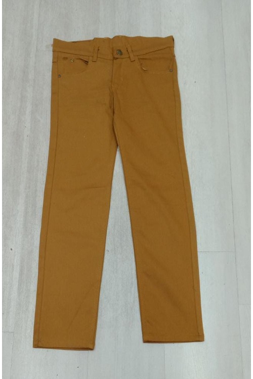 Bcg Coyt 4883 Keten Pant 12/16 Yaş - Başak Çocuk Giyim - Kahve -