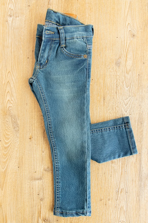 Denim Kumaş Çocuk Kot Pantolon