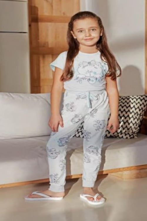 feyza holly kıds kız çocuk pijama takımı
